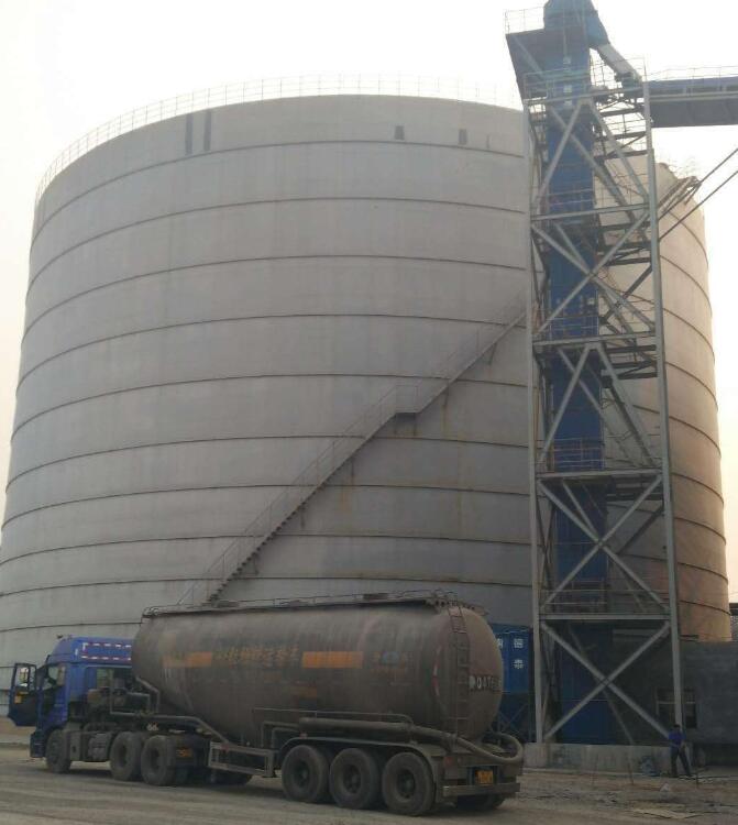 界首5万吨钢板库